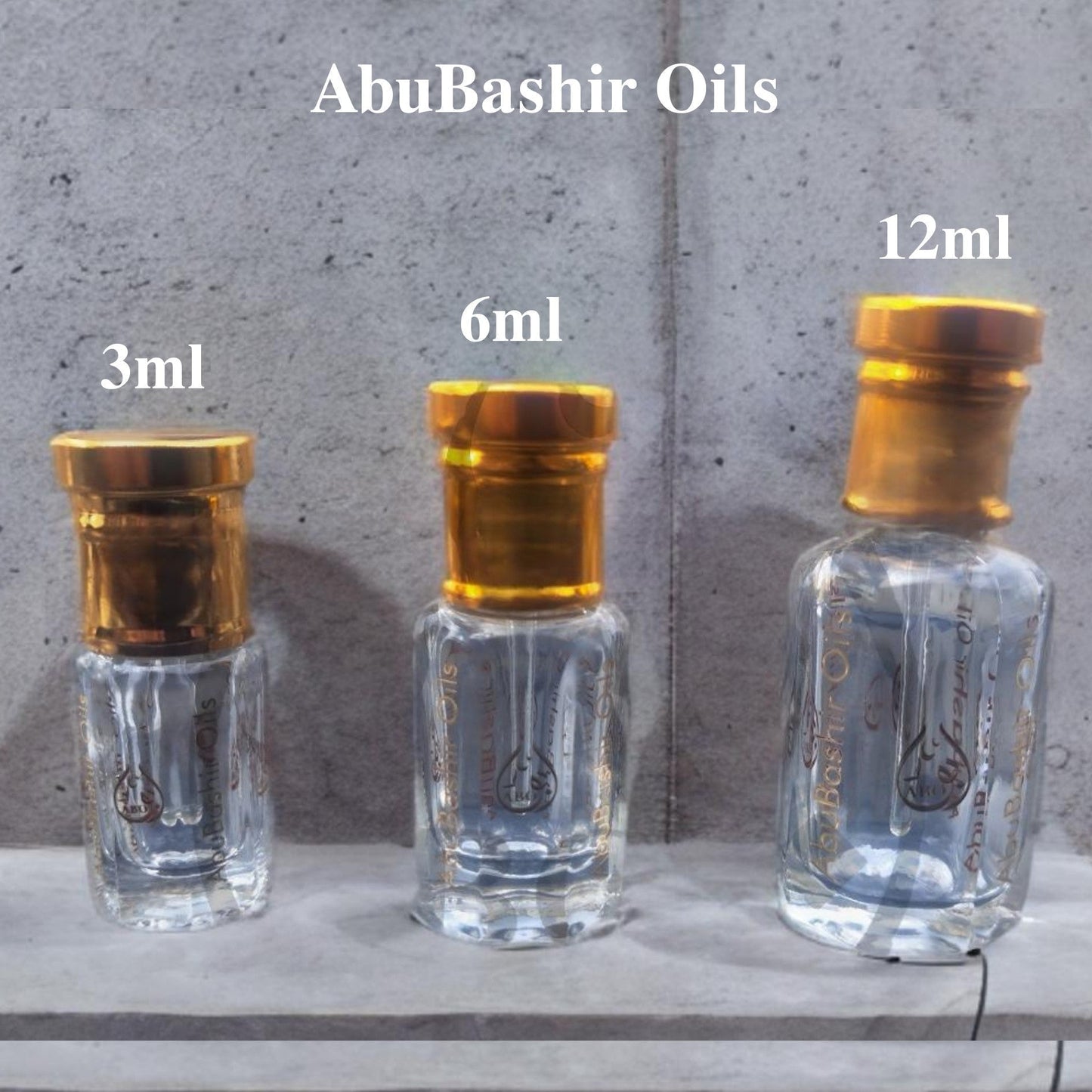 Vanilla Musk perfume oil by AbuBashir Oils, warm sweet vanilla and musk fragrance, alcohol-free and long-lasting